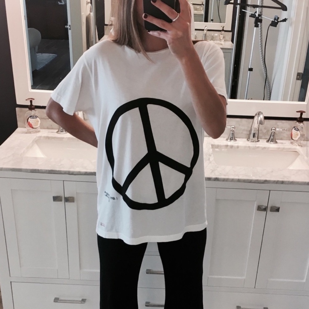 Peace love world t shirt - Picture 8 of 8